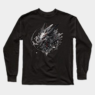 Mecha Tier Tiger Wolf Fuchs Cyborg Wildschwein Long Sleeve T-Shirt